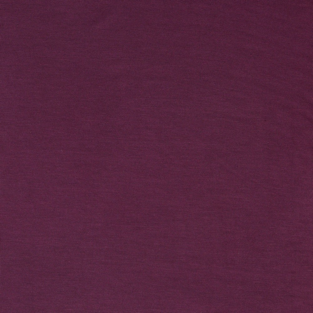 TENCEL™ MODAL JERSEY - AUBERGINE