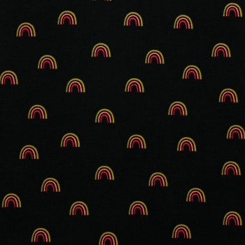 BABYCORD RAINBOW - BLACK