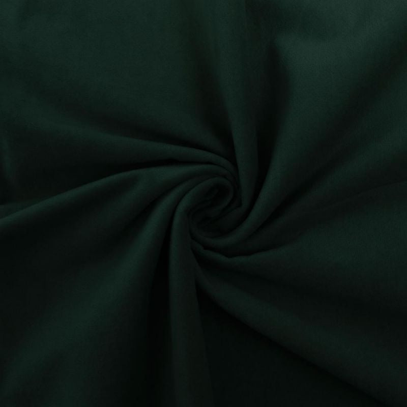 COTTON VELVET STRETCH DARK GREEN