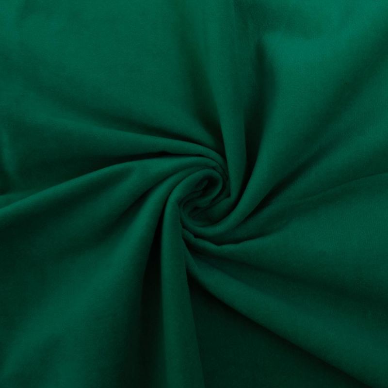 COTTON VELVET STRETCH GREEN