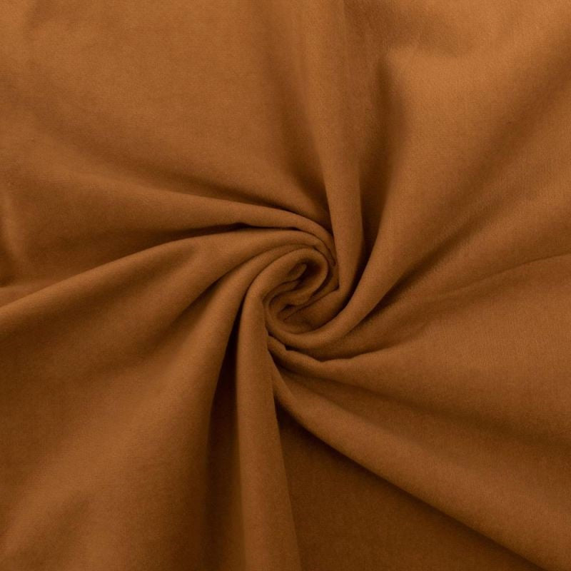 COTTON VELVET STRETCH COGNAC