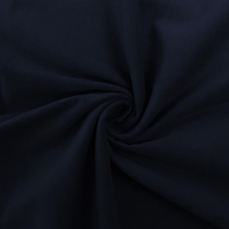 COTTON VELVET STRETCH DARK BLUE