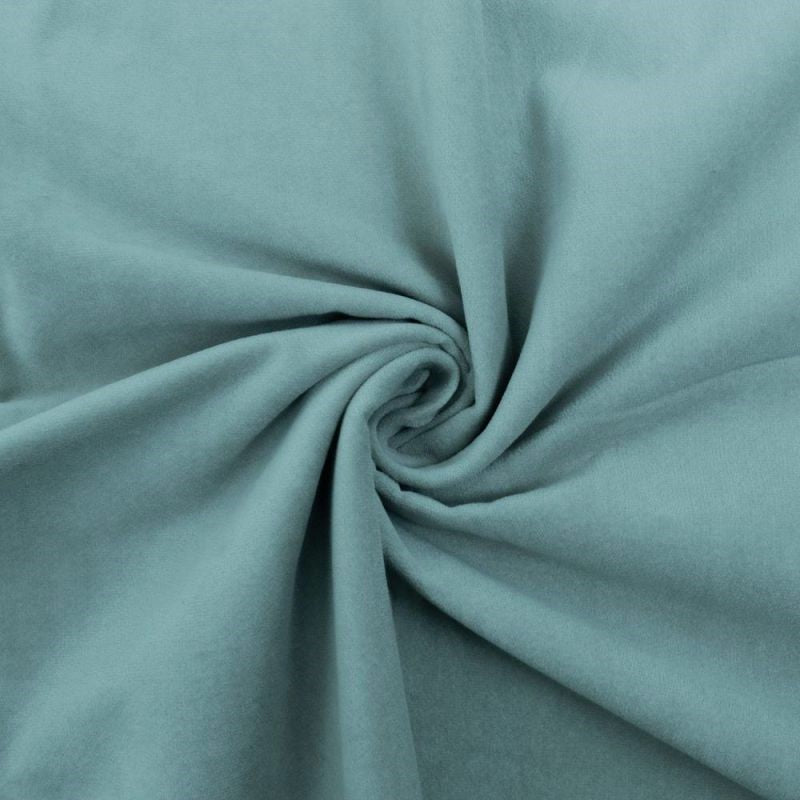 COTTON VELVET STRETCH LIGHT BLUE