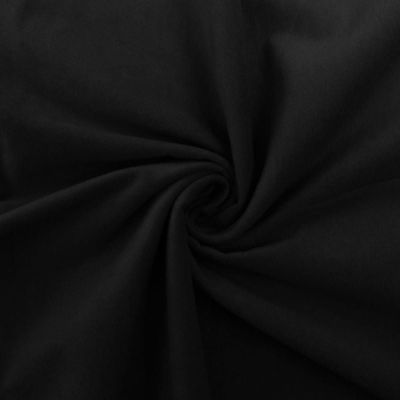 COTTON VELVET STRETCH BLACK